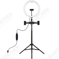 PKT3066B 10.2 Inch Dimmable LED Selfie Video Ring Light with PU457B Tripod for Youtube Tik Tok Live Streaming PKT3066B 10.2 Inch Dimmable LED Selfie Video Ring Light with PU457B Tripod for Youtube Tik Tok Live Streaming
