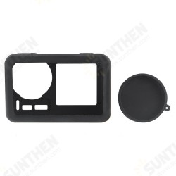 PU330B Protective Housing Case with Lens Cover Cap for DJI Osmo Action Sports Camera PU330B Protective Housing Case with Lens Cover Cap for DJI Osmo Action Sports Camera