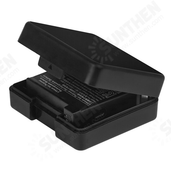 PU339 Hard Plastic Battery Case TF Memory Card Slot Protective Storage Box Stocker for DJI Osmo Action