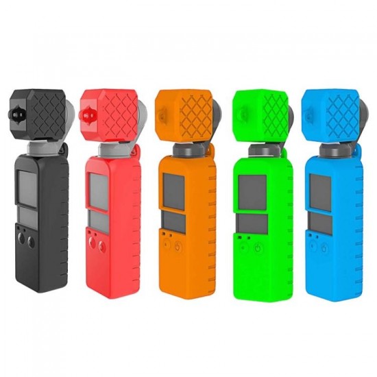 PU374 Protector Silicone Cover Protective Case for DJI OSMO Pocket Sport Action Camera