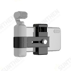 PU379 Holder Phone Clip Fixing Clamp Mount for DJI OSMO Pocket Gimbal Sports Camera PU379 Holder Phone Clip Fixing Clamp Mount for DJI OSMO Pocket Gimbal Sports Camera