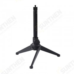 PU408 22cm Desktop Adjustable Tripod Stand Selfie Stick LED Ring Light Mount Holder for Live Broadcast PU408 22cm Desktop Adjustable Tripod Stand Selfie Stick LED Ring Light Mount Holder for Live Broadcast