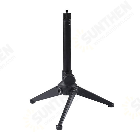 PU408 22cm Desktop Adjustable Tripod Stand Selfie Stick LED Ring Light Mount Holder for Live Broadcast PU408 22cm Desktop Adjustable Tripod Stand Selfie Stick LED Ring Light Mount Holder for Live Broadcast