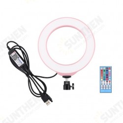 PU429 Dimmable 4.7 Inch 16cm RGB RGBW bluetooth Wireless APP Control Video Ring Light with Remote for Youtube Tik Tok Live Streaming PU429 Dimmable 4.7 Inch 16cm RGB RGBW bluetooth Wireless APP Control Video Ring Light with Remote for Youtube Tik Tok Live Streaming