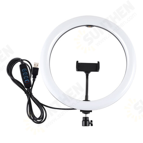 PU457B 11.8 inch 30cm 3200K 6500K 3 Modes Dimmable Dual Color Temperature LED Ring Light for Vlogging Selfie Photography Video with Phone Clamp PU457B 11.8 inch 30cm 3200K 6500K 3 Modes Dimmable Dual Color Temperature LED Ring Light for Vlogging Selfie Photography Video with Phone Clamp