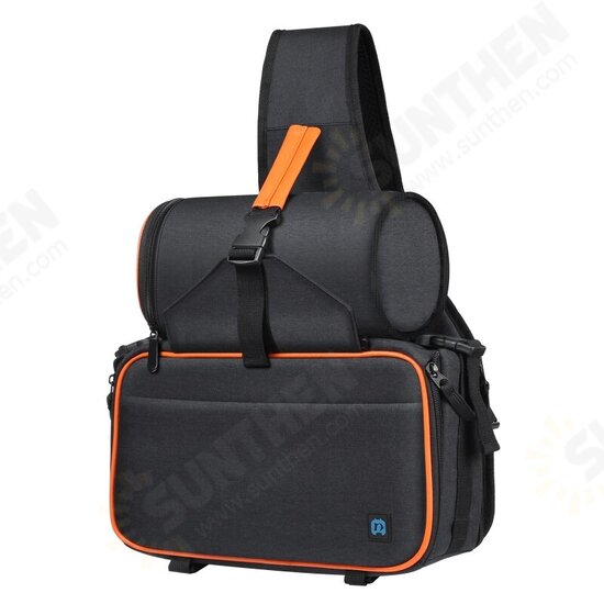 PU5014B Triangle Style SLR Camera Bag Sling Waterproof Backpack Shoulder Messenger Bags with Removable Lens Bag PU5014B Triangle Style SLR Camera Bag Sling Waterproof Backpack Shoulder Messenger Bags with Removable Lens Bag
