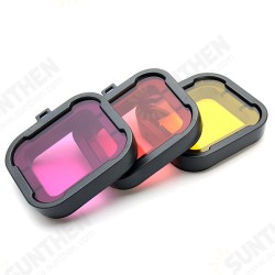 Polarizer 3 Colors Under Water Diving UV Lens Filter For Gopro Hero 3+ Polarizer 3 Colors Under Water Diving UV Lens Filter For Gopro Hero 3+