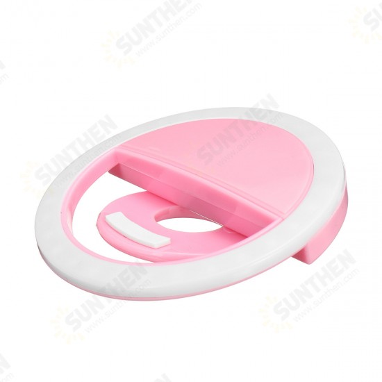 Portable Dimmable LED Ring Light Selfie Fill Light for Mobile Phone Camera Photo Studio Selfie Photography for Youtube Tiktok Live Broadcast Portable Dimmable LED Ring Light Selfie Fill Light for Mobile Phone Camera Photo Studio Selfie Photography for Youtube Tiktok Live Broadcast
