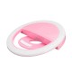Portable Dimmable LED Ring Light Selfie Fill Light for Mobile Phone Camera Photo Studio Selfie Photography for Youtube Tiktok Live Broadcast Portable Dimmable LED Ring Light Selfie Fill Light for Mobile Phone Camera Photo Studio Selfie Photography for Youtube Tiktok Live Broadcast