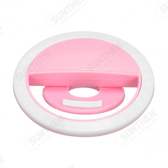 Portable Dimmable LED Ring Light Selfie Fill Light for Mobile Phone Camera Photo Studio Selfie Photography for Youtube Tiktok Live Broadcast Portable Dimmable LED Ring Light Selfie Fill Light for Mobile Phone Camera Photo Studio Selfie Photography for Youtube Tiktok Live Broadcast