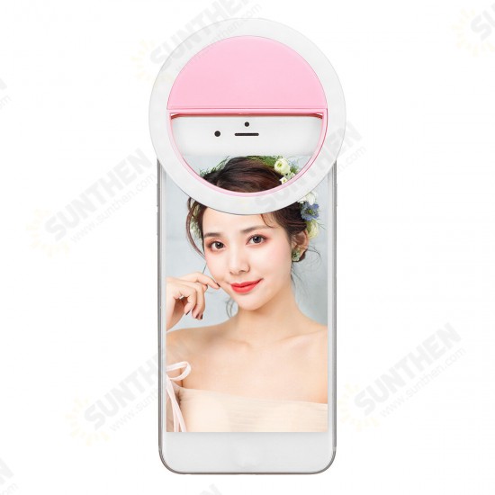 Portable Dimmable LED Ring Light Selfie Fill Light for Mobile Phone Camera Photo Studio Selfie Photography for Youtube Tiktok Live Broadcast Portable Dimmable LED Ring Light Selfie Fill Light for Mobile Phone Camera Photo Studio Selfie Photography for Youtube Tiktok Live Broadcast