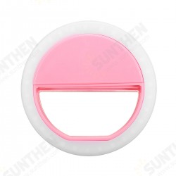 Portable Dimmable LED Ring Light Selfie Fill Light for Mobile Phone Camera Photo Studio Selfie Photography for Youtube Tiktok Live Broadcast Portable Dimmable LED Ring Light Selfie Fill Light for Mobile Phone Camera Photo Studio Selfie Photography for Youtube Tiktok Live Broadcast