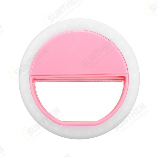 Portable Dimmable LED Ring Light Selfie Fill Light for Mobile Phone Camera Photo Studio Selfie Photography for Youtube Tiktok Live Broadcast Portable Dimmable LED Ring Light Selfie Fill Light for Mobile Phone Camera Photo Studio Selfie Photography for Youtube Tiktok Live Broadcast