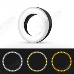 Portable Phone LED Ring Light Dimmable Fill Light for YouTube Video Make-up Selfie Portable Phone LED Ring Light Dimmable Fill Light for YouTube Video Make-up Selfie