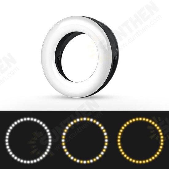 Portable Phone LED Ring Light Dimmable Fill Light for YouTube Video Make-up Selfie Portable Phone LED Ring Light Dimmable Fill Light for YouTube Video Make-up Selfie