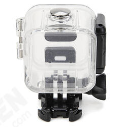 Protetive 45mm Waterproof Housing Case and Selfie Stick Monopod and Tripod Mount Adapter With Red Strap For Go Protetive 45mm Waterproof Housing Case and Selfie Stick Monopod and Tripod Mount Adapter With Red Strap For Go