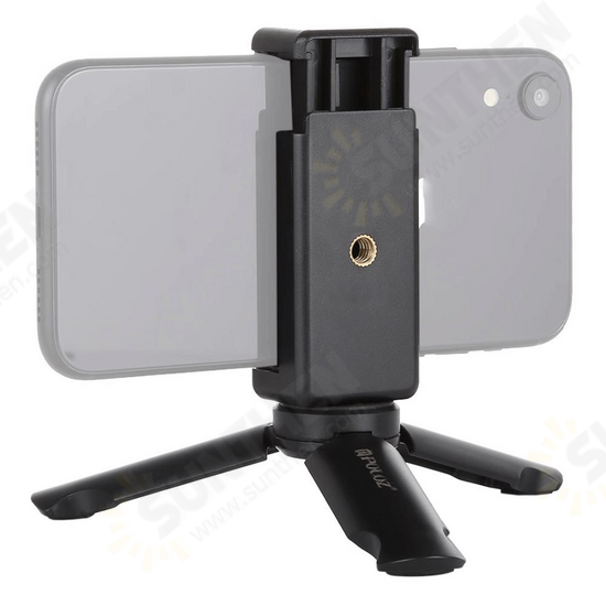PU373 Mini Tripod with Adjustable Phone Clip for Mobile Phone Sport Camera PU373 Mini Tripod with Adjustable Phone Clip for Mobile Phone Sport Camera