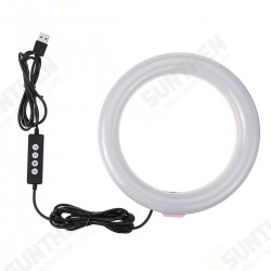 RK43 8 Inch 3200K-6500K LED Ring Light Selfie Makeup Mirror Fill Light Photographic Lamp for Youtube Live Broadcast Video Photo RK43 8 Inch 3200K-6500K LED Ring Light Selfie Makeup Mirror Fill Light Photographic Lamp for Youtube Live Broadcast Video Photo