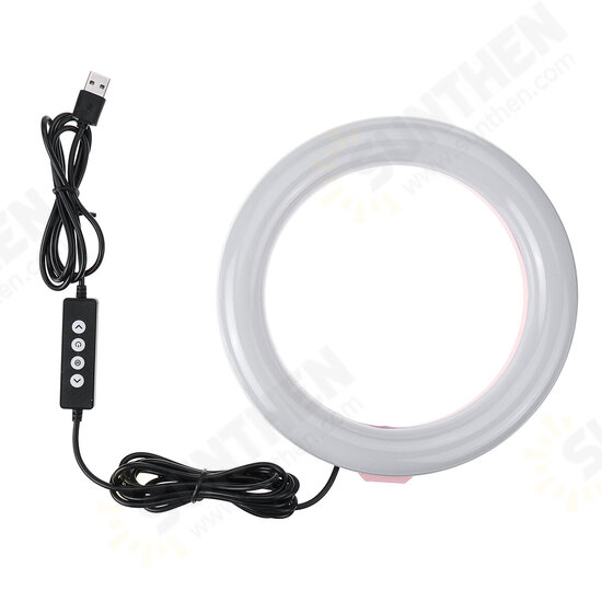 RK43 8 Inch 3200K-6500K LED Ring Light Selfie Makeup Mirror Fill Light Photographic Lamp for Youtube Live Broadcast Video Photo RK43 8 Inch 3200K-6500K LED Ring Light Selfie Makeup Mirror Fill Light Photographic Lamp for Youtube Live Broadcast Video Photo