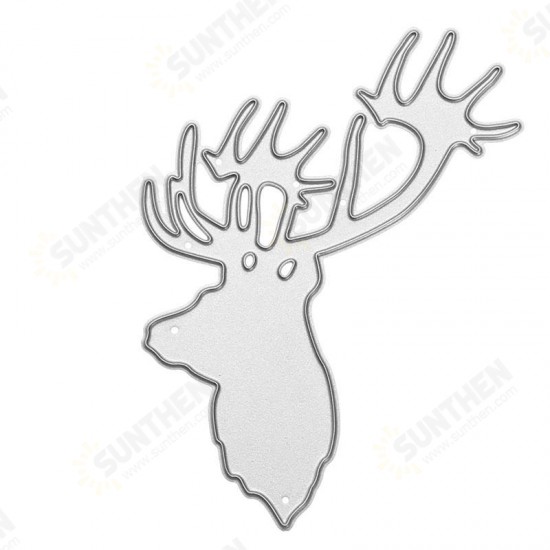 Reindeer Pattern Scrapbook DIY Album Card Paper Craft Maker Metal Dies Cutting Stencils Reindeer Pattern Scrapbook DIY Album Card Paper Craft Maker Metal Dies Cutting Stencils