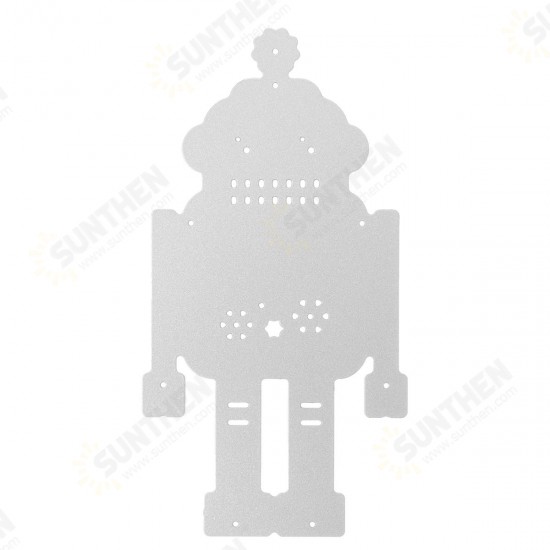 Robot Pattern DIY Cutting Scrapbook Card Photo Album Paper Embossing Craft Decoration