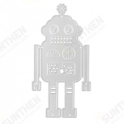 Robot Pattern DIY Cutting Scrapbook Card Photo Album Paper Embossing Craft Decoration Robot Pattern DIY Cutting Scrapbook Card Photo Album Paper Embossing Craft Decoration
