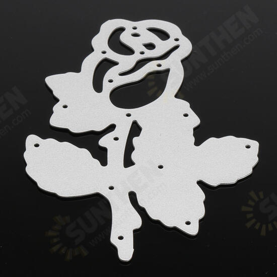 Rose Scrapbook DIY Photo Album Card Paper Diary Craft Maker Metal Die Rose Scrapbook DIY Photo Album Card Paper Diary Craft Maker Metal Die