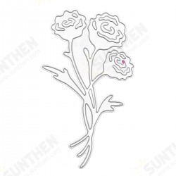 Roses Flower Metal Scrapbook Photo Album Paper Work Craft DIY Cutting Dies Roses Flower Metal Scrapbook Photo Album Paper Work Craft DIY Cutting Dies