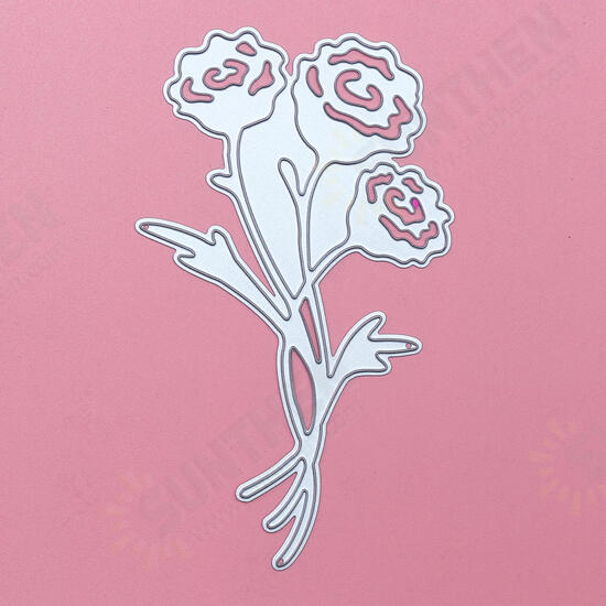 Roses Flower Metal Scrapbook Photo Album Paper Work Craft DIY Cutting Dies Roses Flower Metal Scrapbook Photo Album Paper Work Craft DIY Cutting Dies