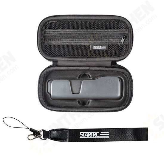 Pocket 2 Carrying Case Waterproof Portable Travel Bag with Wrist Strap for Osmo Pocket 2 Handheld Camera Body Storage Bag