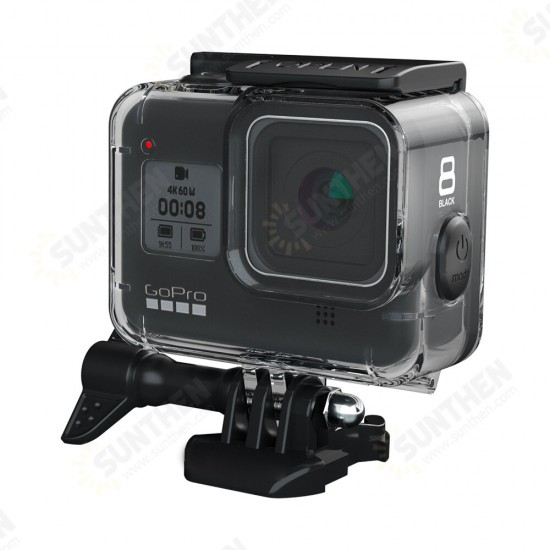 60m Waterproof Soft Protective Shell for GoPro Hero 8 Black Underwater Soft Case Cover for Goprohero 8 Sports Camera