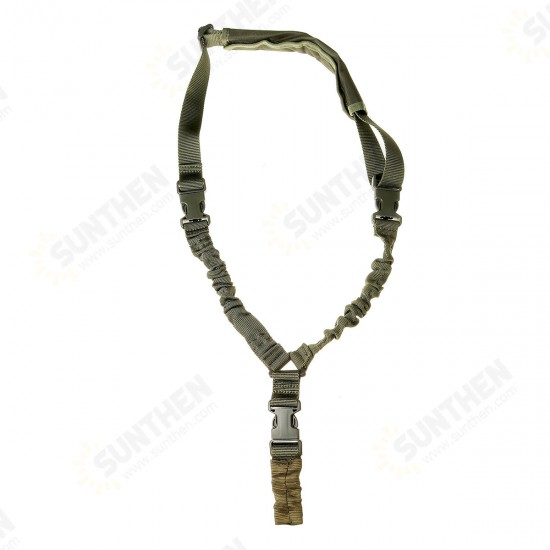 Single Point Tactical Sling Rope Multifunctional Adjustable Safety Rope Sport Oblique Shoulder Quick Release Camera Strap