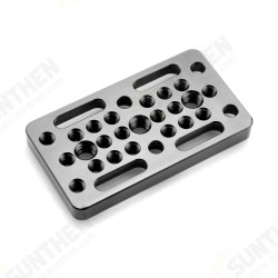 1598 Video Switching Cheese Plate Camera Quick Release Plate for Dovetails and Short Rods For DSLR Camera Cage Rig 1598 Video Switching Cheese Plate Camera Quick Release Plate for Dovetails and Short Rods For DSLR Camera Cage Rig