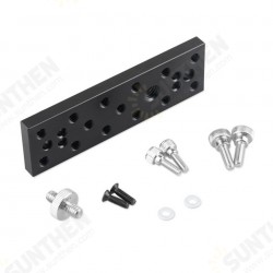 904 Multi-function Mounting Plate Cheese Plate with 1/4 3/8 inch Connections for Sony F970 F550 904 Multi-function Mounting Plate Cheese Plate with 1/4 3/8 inch Connections for Sony F970 F550