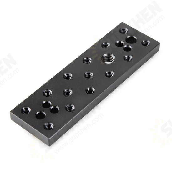 904 Multi-function Mounting Plate Cheese Plate with 1/4 3/8 inch Connections for Sony F970 F550