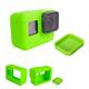 Soft Silicone Housing Case Protective Cover And Lens Cap For GoPro Hero 5 Camera