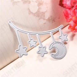 Star Moon Metal DIY Cutting Dies Stencil Scrapbook Card Album Paper Embossing Craft Star Moon Metal DIY Cutting Dies Stencil Scrapbook Card Album Paper Embossing Craft