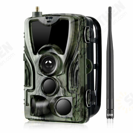 HC-801M 2G 1080P HD 16MP IP65 Waterproof Hunting Wildlife Trail Track Camera Support GPRS GSM MMS SMTP SMS