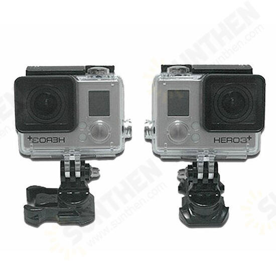 360 Degree Rotate J-Hood Buckle Vertical SurfacE-mount For GoPro Hero 4 3 2 1 3 Plus SJCAM 360 Degree Rotate J-Hood Buckle Vertical SurfacE-mount For GoPro Hero 4 3 2 1 3 Plus SJCAM