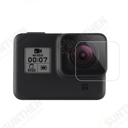GP-FLM-801 9H Tempered Touch Screen Lens Protective Film for GoPro Hero 8 Black Action Camera GP-FLM-801 9H Tempered Touch Screen Lens Protective Film for GoPro Hero 8 Black Action Camera