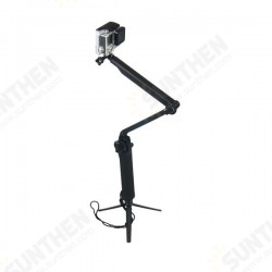Three-Way Arm Mount Adjustable Monopod Stick Stand Bracket for GoPro Hero 4 3plus 3 SJ4000 SJ5000 Three-Way Arm Mount Adjustable Monopod Stick Stand Bracket for GoPro Hero 4 3plus 3 SJ4000 SJ5000