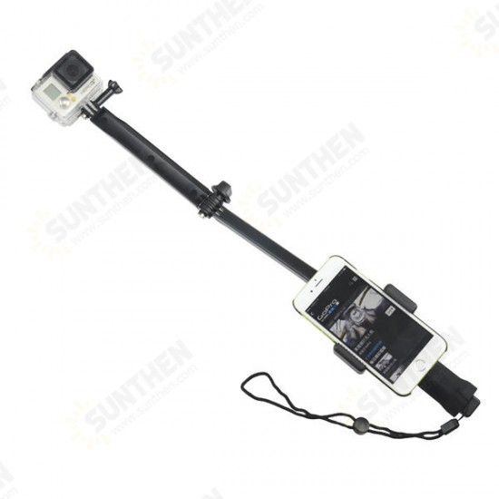 Three-Way Arm Mount Adjustable Monopod Stick Stand Bracket for GoPro Hero 4 3plus 3 SJ4000 SJ5000