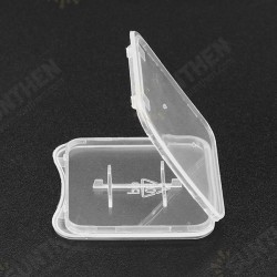 Transparent Single TF Memory Card Storage Case Transparent Single TF Memory Card Storage Case