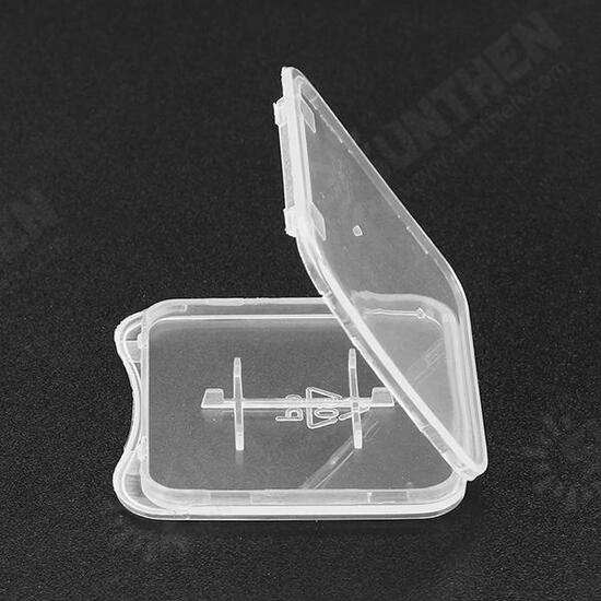 Transparent Single TF Memory Card Storage Case