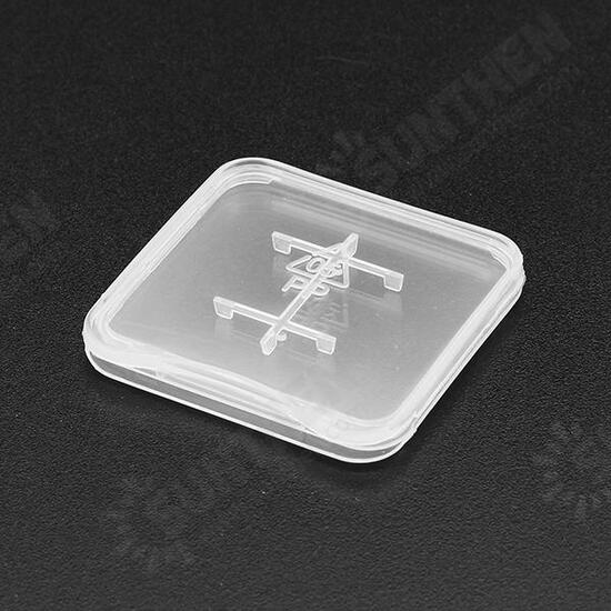 Transparent Single TF Memory Card Storage Case