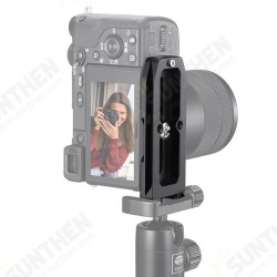 R020 Horizontal Vertical Quick Release Plate with Cold Shoe Mount for DSLR Camera R020 Horizontal Vertical Quick Release Plate with Cold Shoe Mount for DSLR Camera