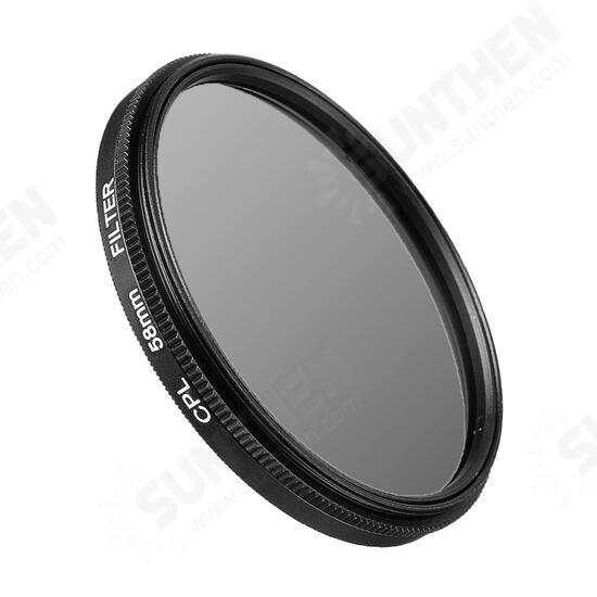 UV FLD CPL 49/52/55/58/62/67/72/77mm Lens Filter Kit Set