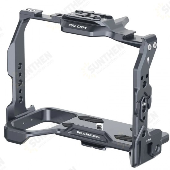F22 2824 Camera Cage for Sony A7M4 Quick Release System Protective Metal Cage Stabilizer for Sony A7 M4 F22 2824 Camera Cage for Sony A7M4 Quick Release System Protective Metal Cage Stabilizer for Sony A7 M4