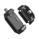 F38 1/4 3/8 inch Universal Arca Swiss Quick Release Plate Clamp Base Mount Quick Switch Tripod Slider Mount Adapter for DSLR Camera Gimbal