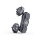 F22 2548 Dual Head Quick Release Magic Arm 360° Universal Adjustable Camera Clamp Super Clamp for DSLR with QR Plate